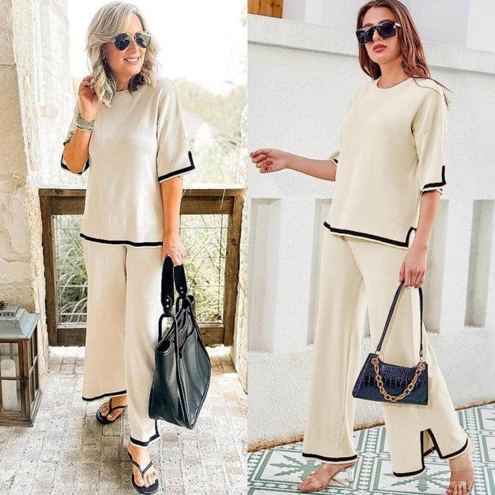 Heleta - Elegante Completo a Due Pezzi in Stile Capri