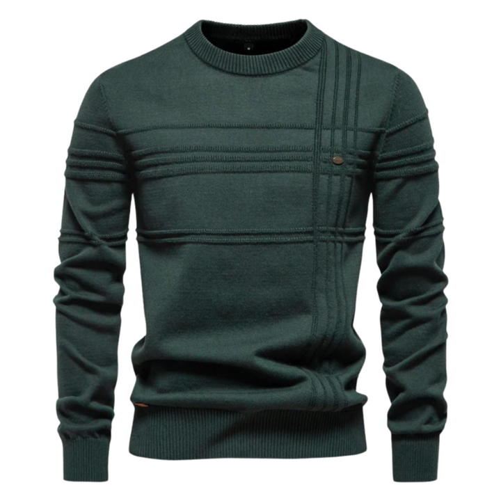 Maziarz - Elegante Maglione Con Motivo a Scacchi