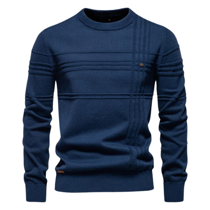 Maziarz - Elegante Maglione Con Motivo a Scacchi
