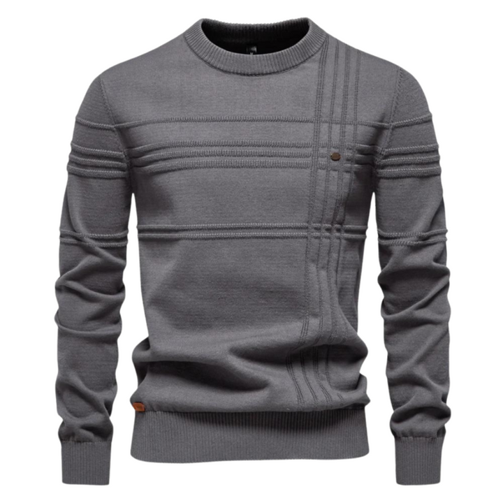 Maziarz - Elegante Maglione Con Motivo a Scacchi