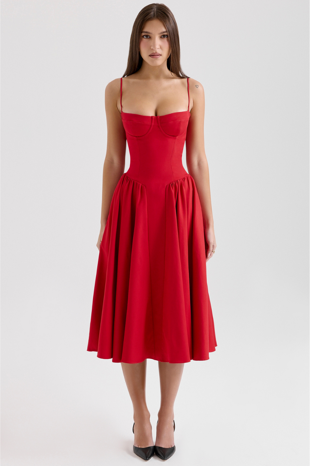 Maissa - Abito Midi Elegante Senza Maniche