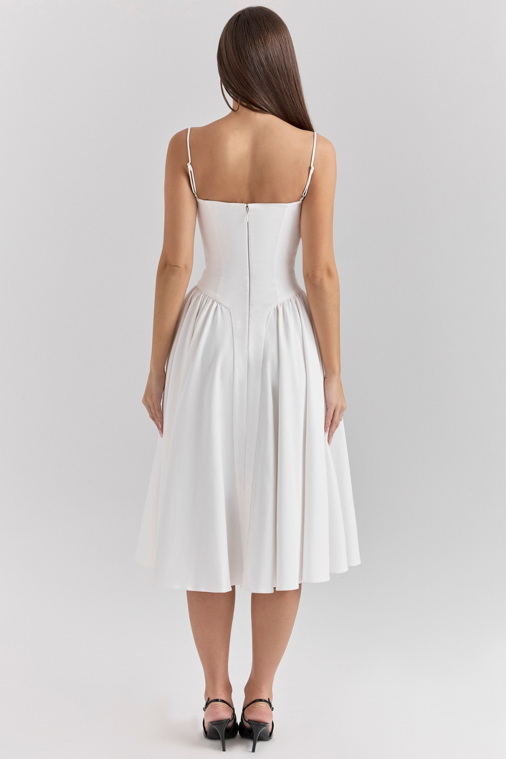 Maissa - Abito Midi Elegante Senza Maniche
