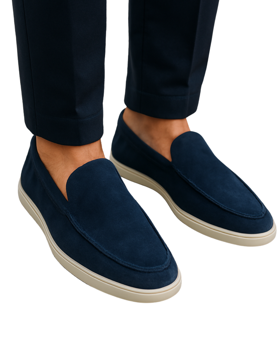 Gebhard - Elegante Mocassino in Pelle Scamosciata