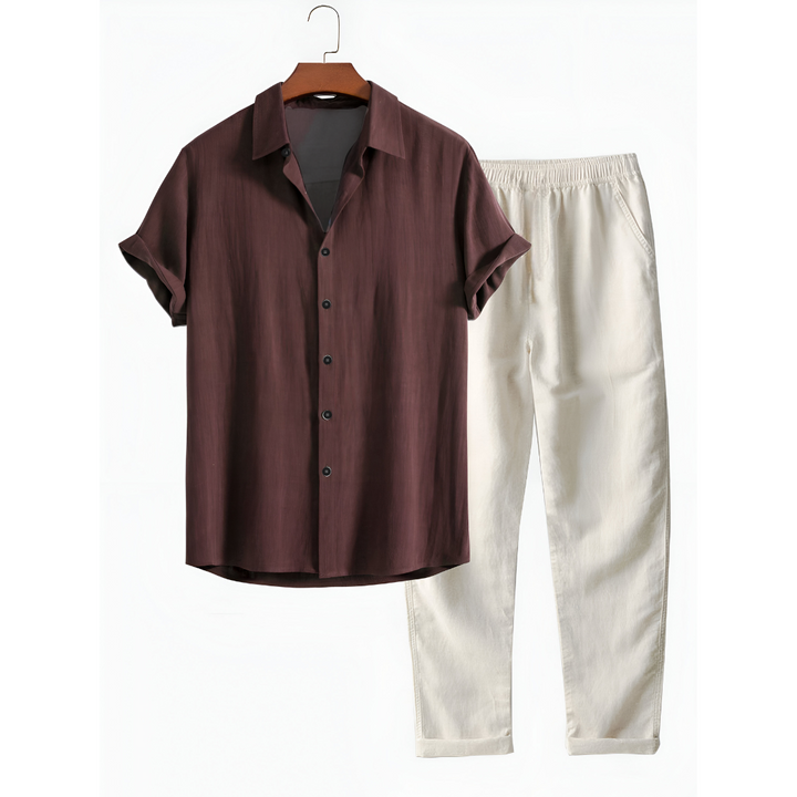 Furlan - Set Camicia e Pantaloni a Maniche Corte