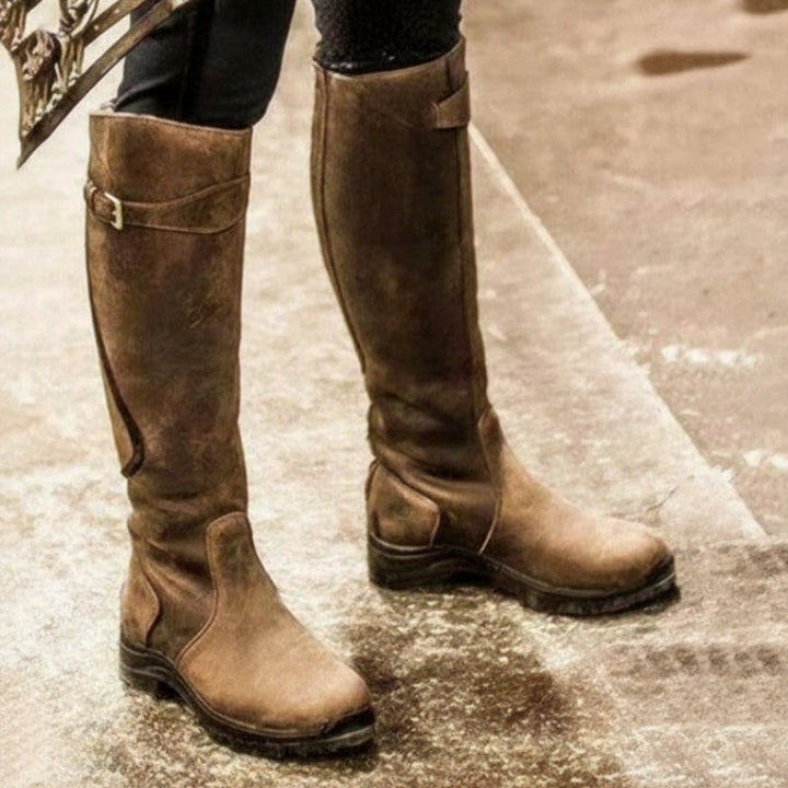Keshia - Stivali In Pelle Impermeabili