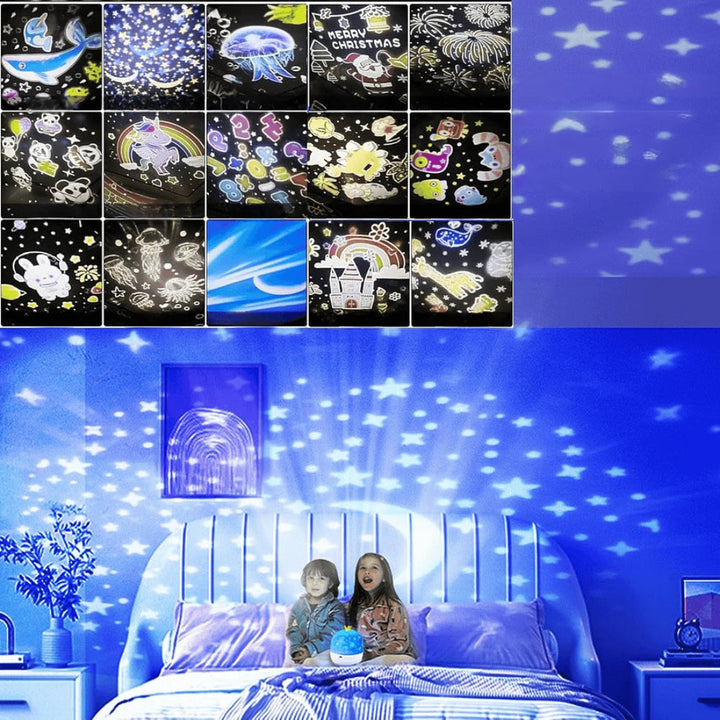 GlowVerse - Proiettore Notturno Luce