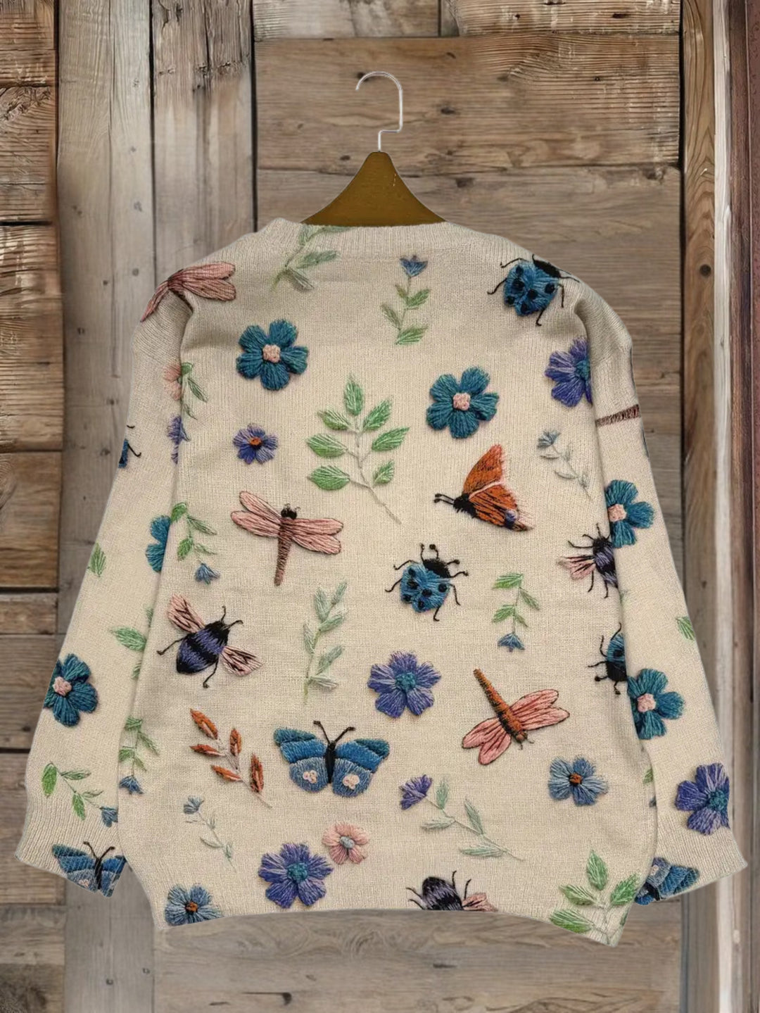 Dorenda - Maglione Casual a Maniche Lunghe Lavorato a Maglia