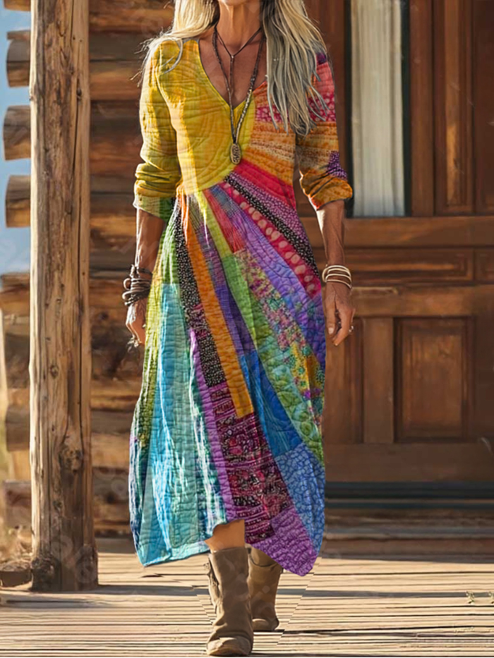 Rashmika - Elegante Abito Bohémien
