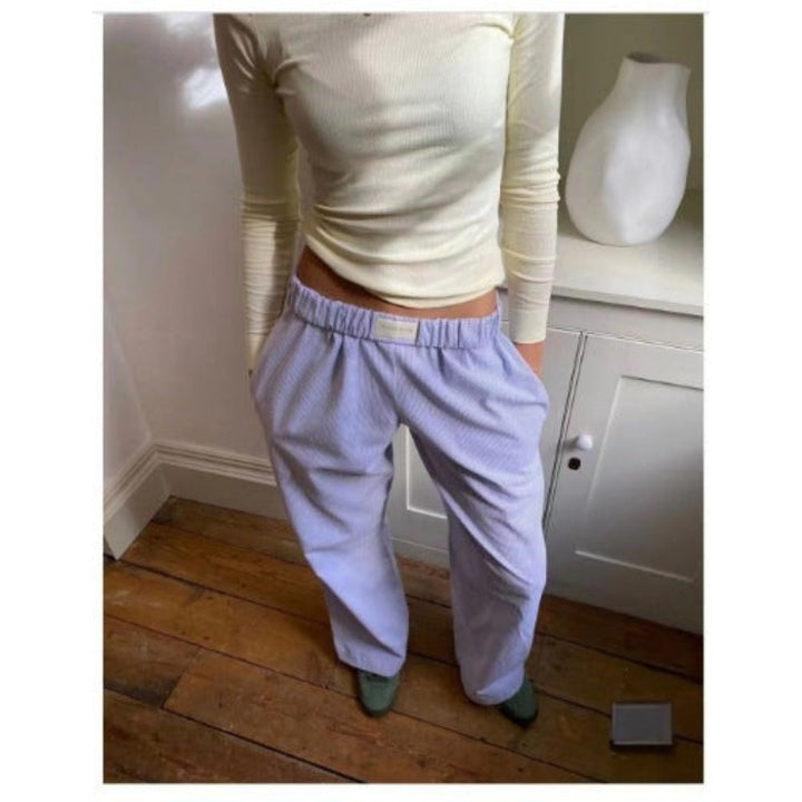 Evgenia - Pantaloni Lounge Dal Taglio Ampio Con Fascia Elastica In Vita