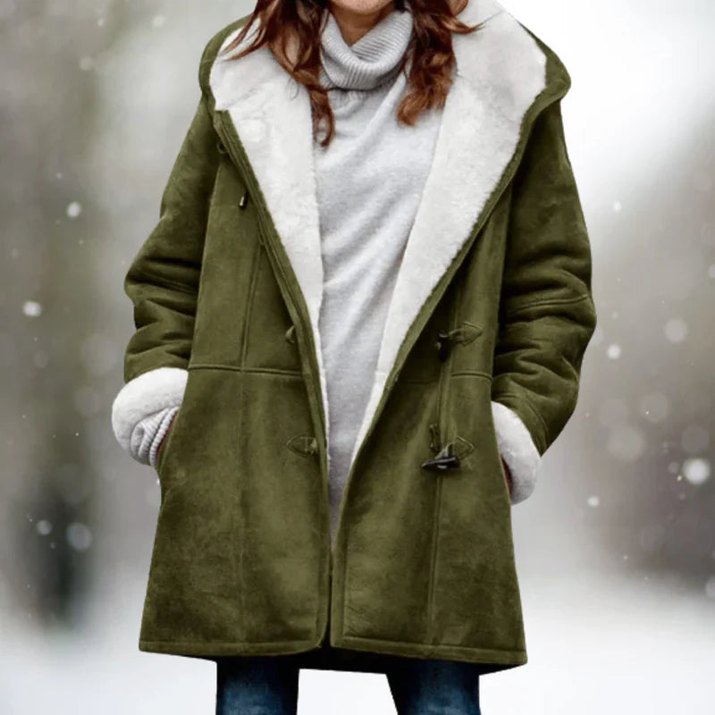 Adelaida - Cappotto In Pile Caldo Ed Elegante