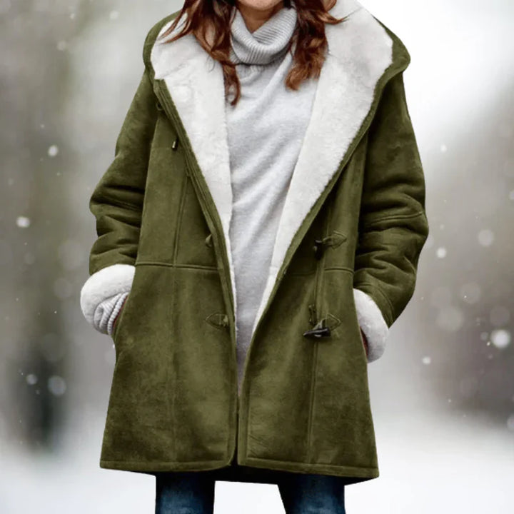 Adelaida - Cappotto In Pile Caldo Ed Elegante