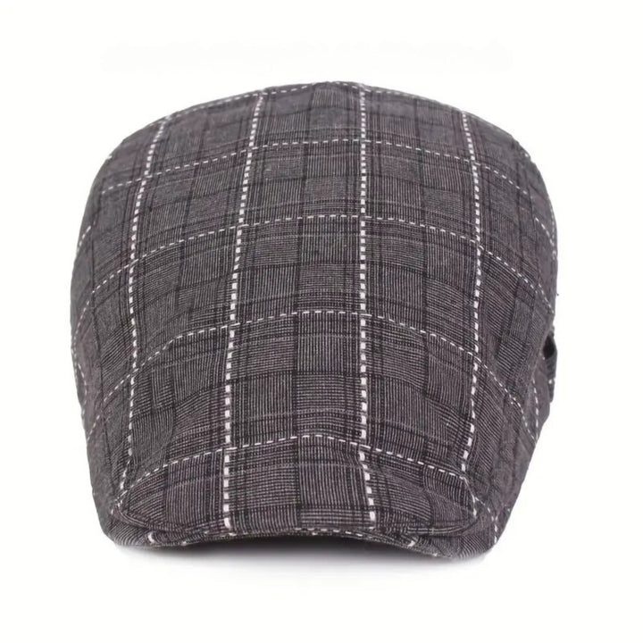 Checklyn - Cappellino Elegante Con Motivo a Quadri