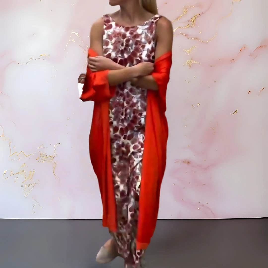 Shelly - Abito Elegante Con Cardigan