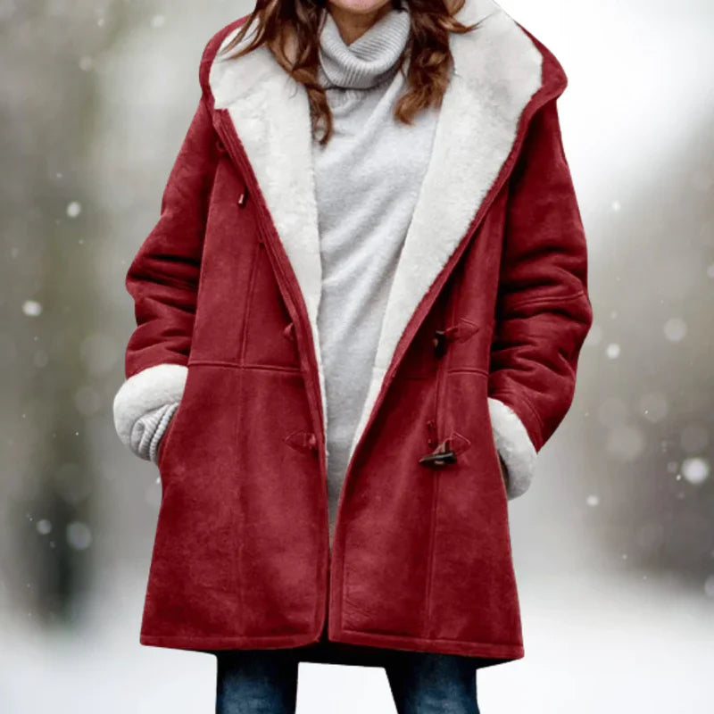 Adelaida - Cappotto In Pile Caldo Ed Elegante