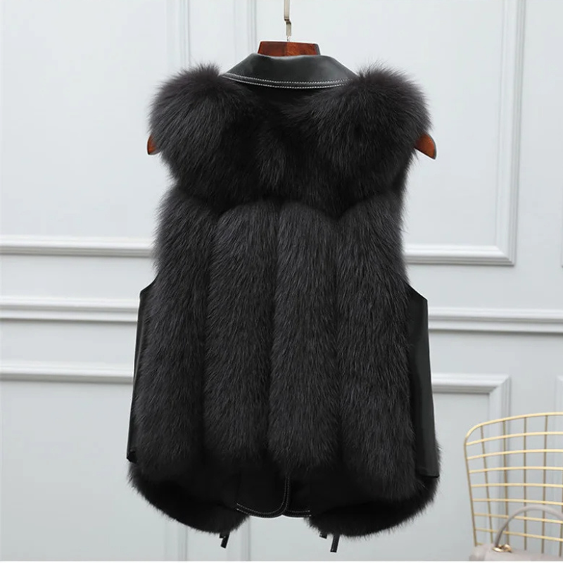 Nereida - Gilet in Pelliccia Ecologica Empress