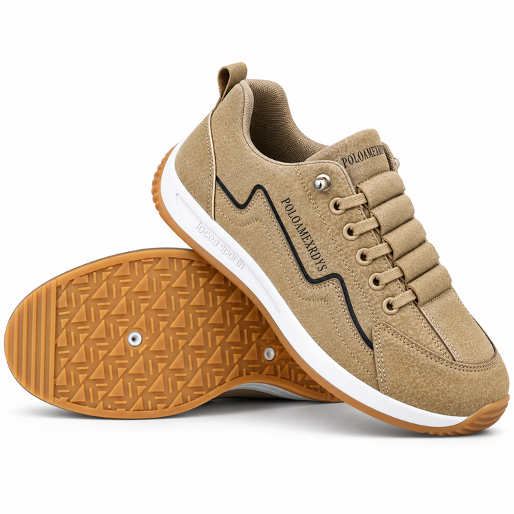 Luukas - Sneakers Casual Con Cuciture a Contrasto Sui Pannelli