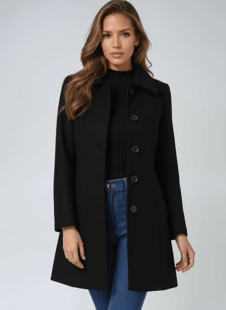 Stefenia - Cappotto Invernale Con Bottoni
