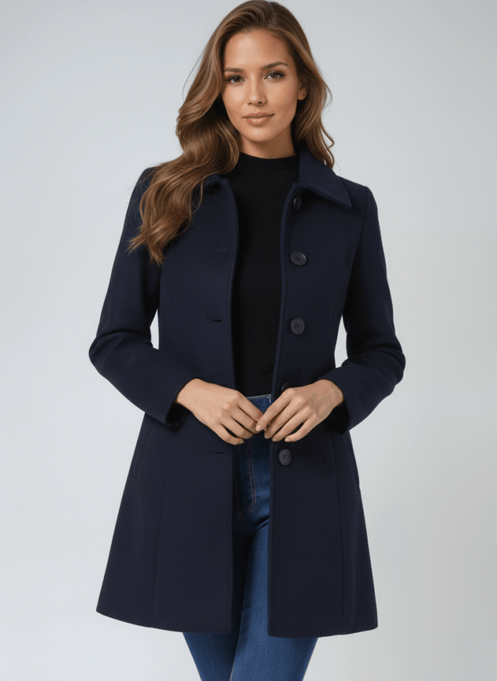 Stefenia - Cappotto Invernale Con Bottoni