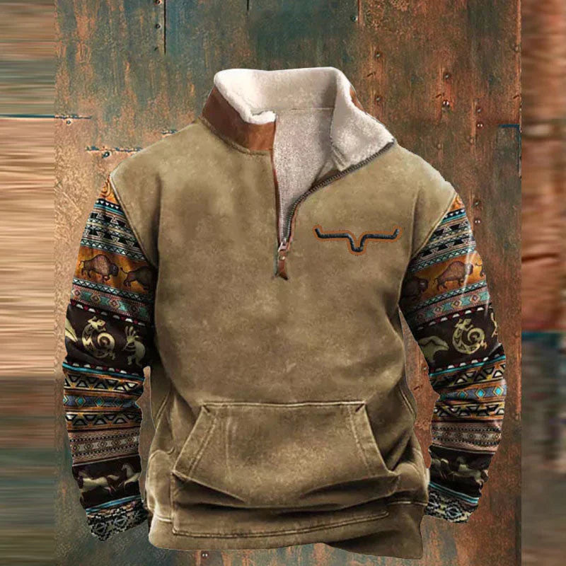 Gisbert – Maglione Comodo Con Cerniera