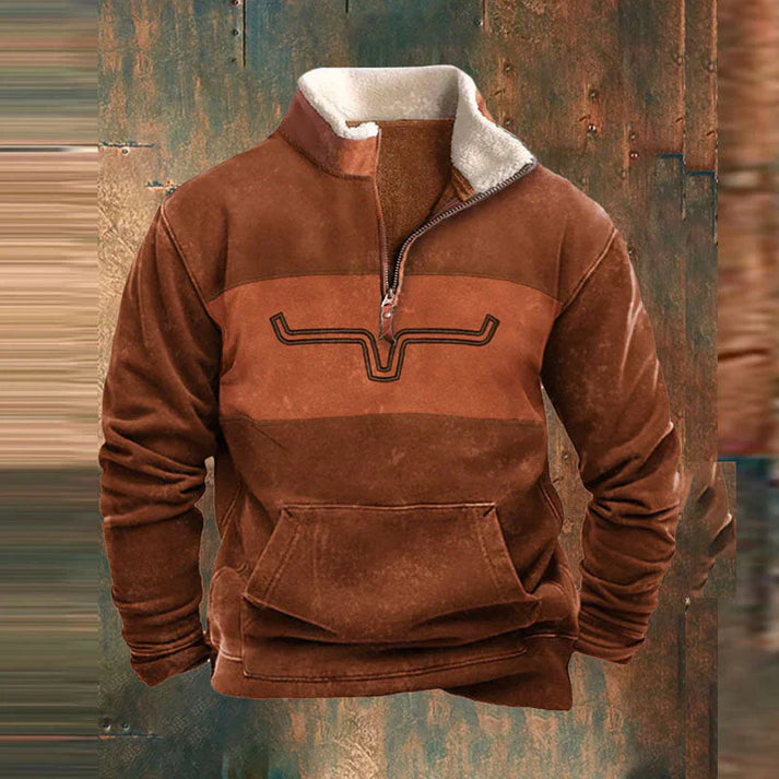 Gisbert – Maglione Comodo Con Cerniera