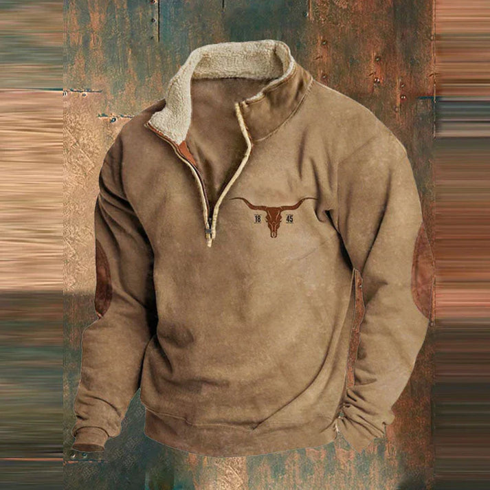 Gisbert – Maglione Comodo Con Cerniera