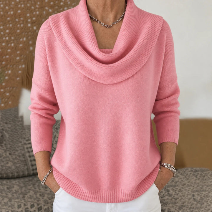 Koyce - Maglione Lavorato a Maglia a Maniche Lunghe
