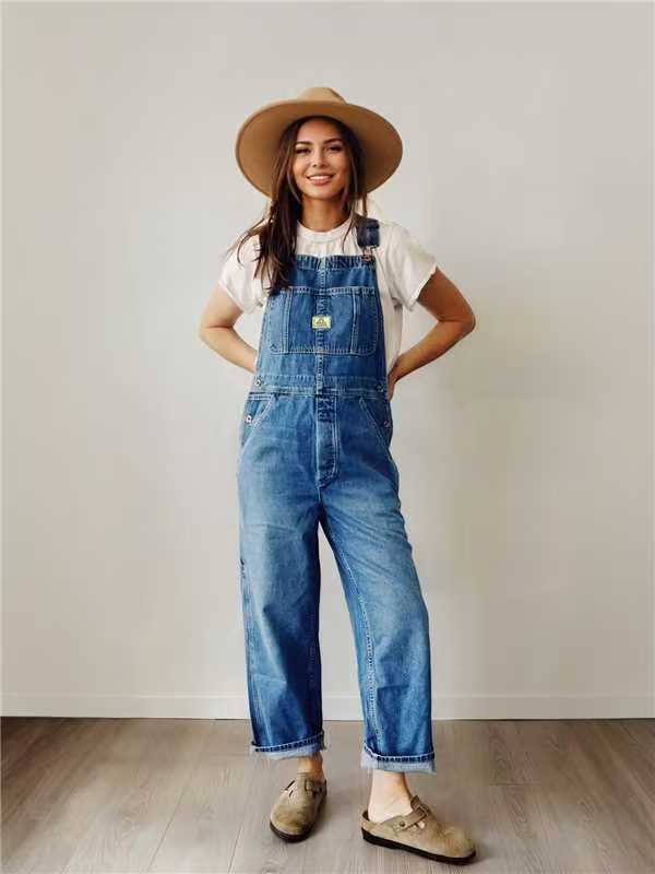 Jonelle - Salopette in Denim