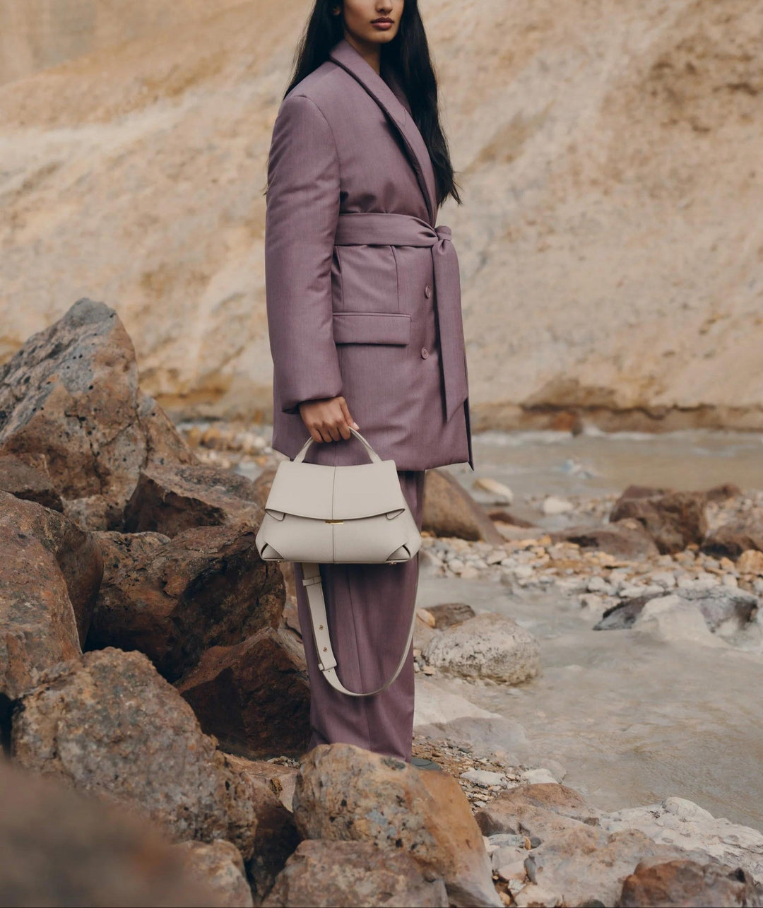 Vinea - Borsa a Tracolla in Pelle di Grande Capienza