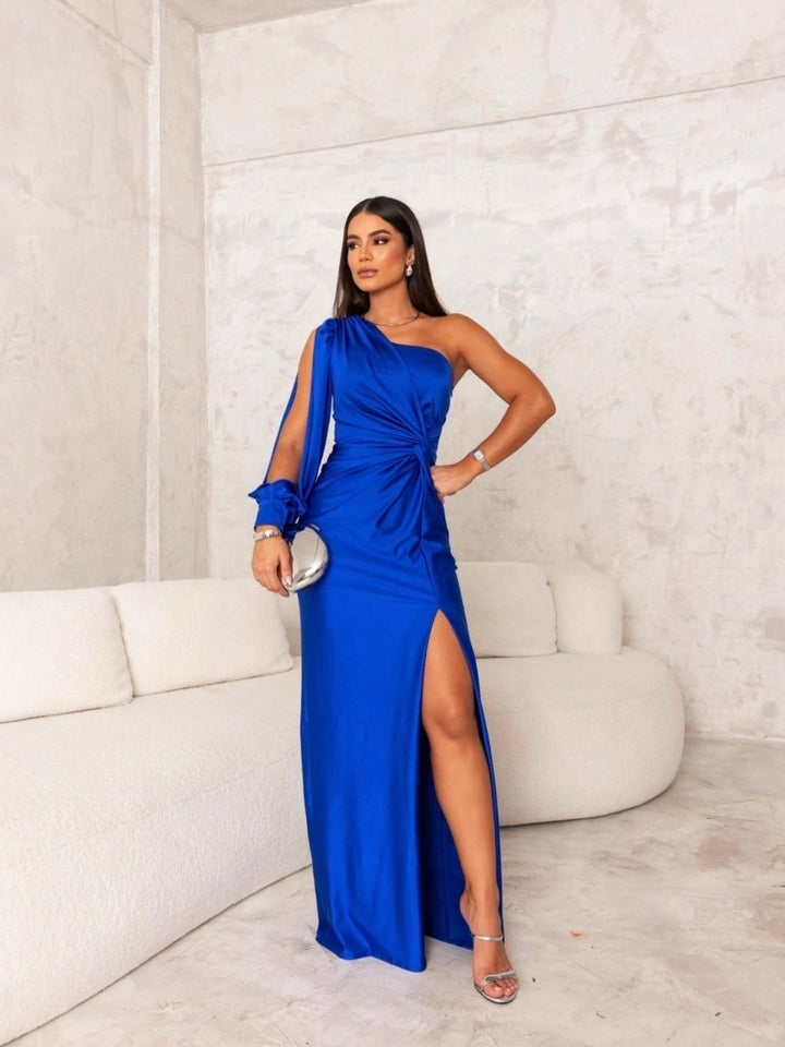 Filipa - Abito Lungo in Raso