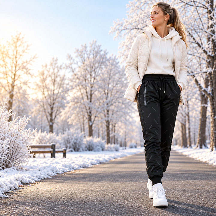 Kervina - Pantaloni Sportivi Dalla Vestibilità Comoda Con Fodera in Sherpa
