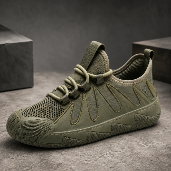 Linmark – Sneakers Con Lacci in Rete Traspirante