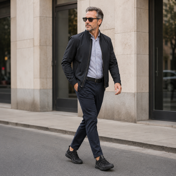 Linmark – Sneakers Con Lacci in Rete Traspirante