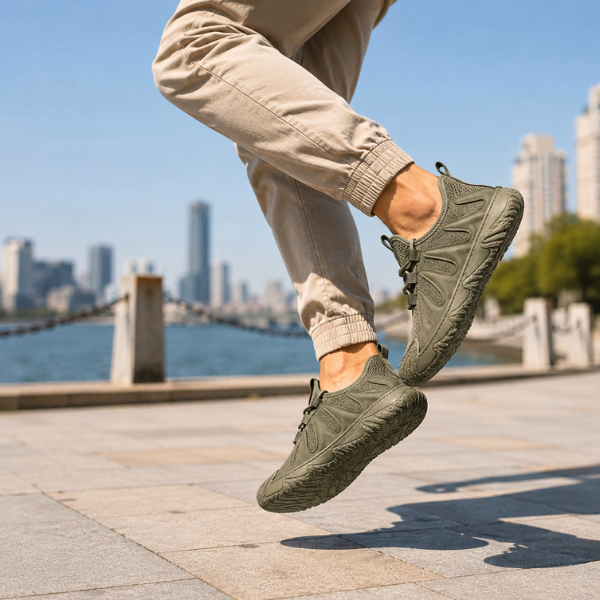 Linmark – Sneakers Con Lacci in Rete Traspirante