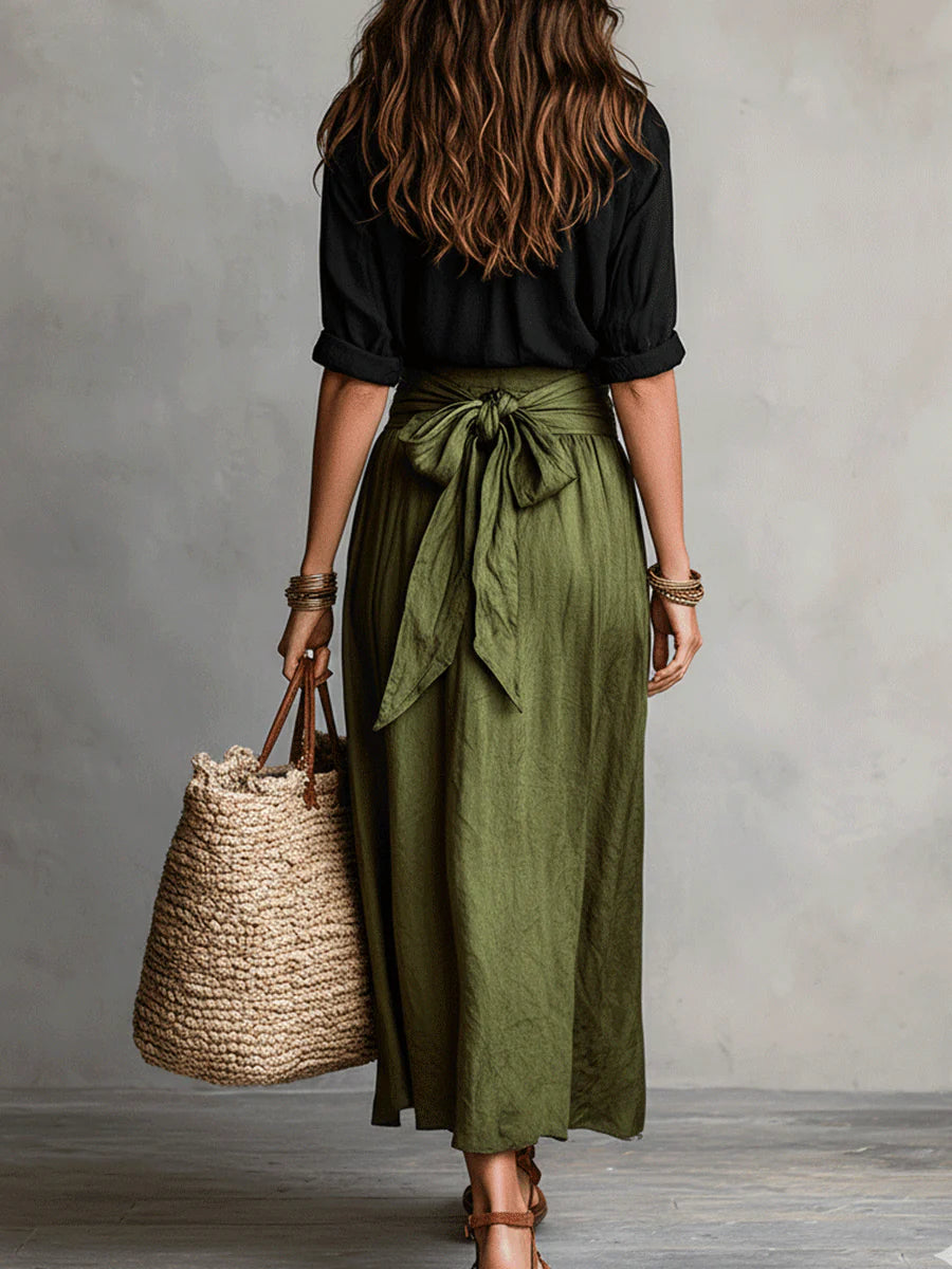 Virra - Completo Composto Da T-Camicia e Gonna Midi
