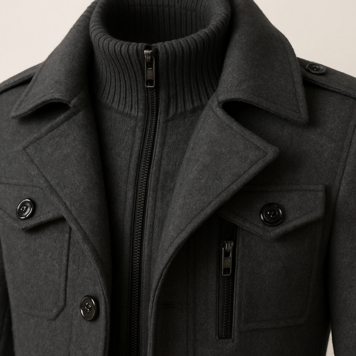 Mykhailo - Cappotto Invernale Con Cerniera