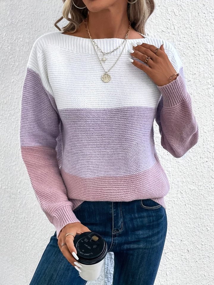 Faria - Elegante Maglione a Maniche Lunghe