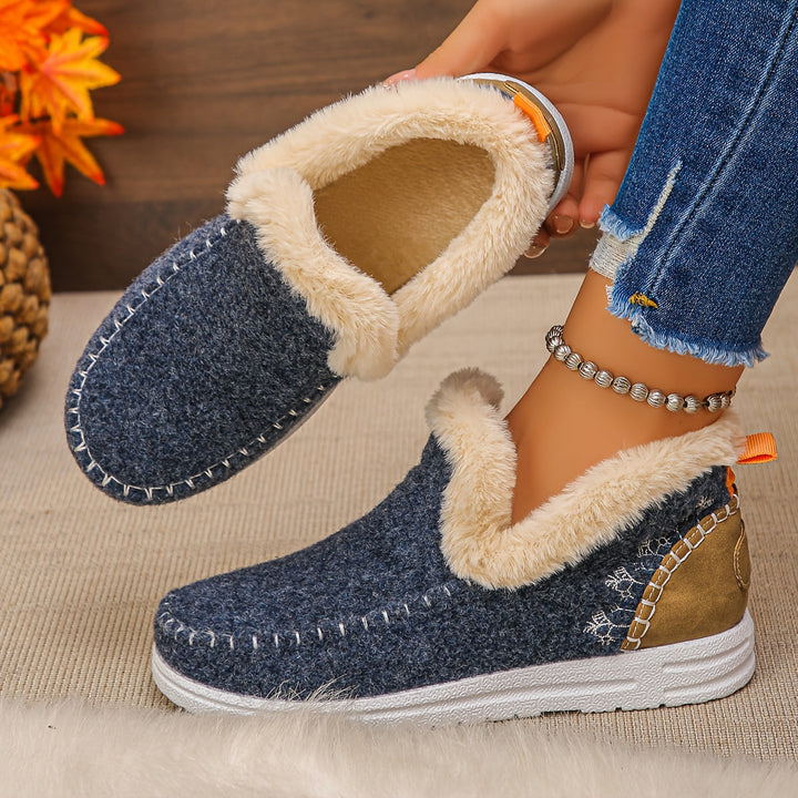 Aleeza - Pantofole Casual Con Fodera in Pile