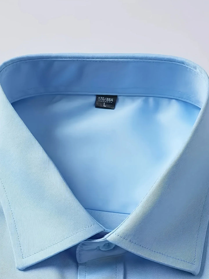 Byron - Elegante Camicia a Maniche Lunghe Con Bottoni