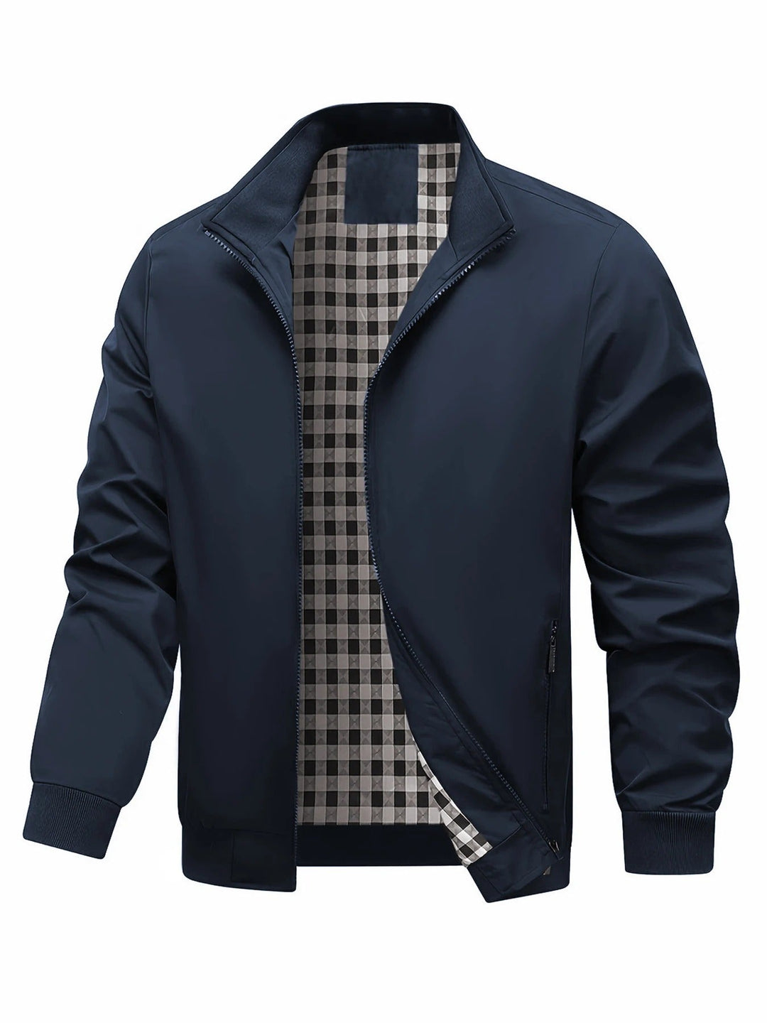 Charith - Giacca Casual a Maniche Lunghe Con Cerniera