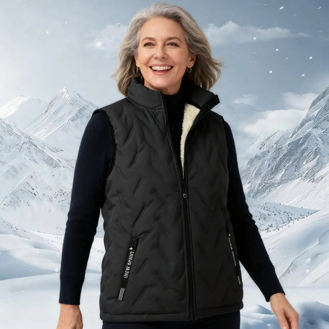 Stevie - Gilet Imbottito Senza Maniche In Lana
