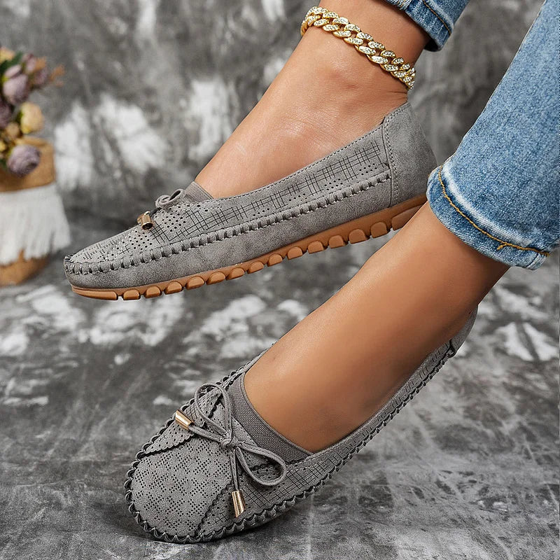 Rofia - Mocassini Casual Antiscivolo In Pelle