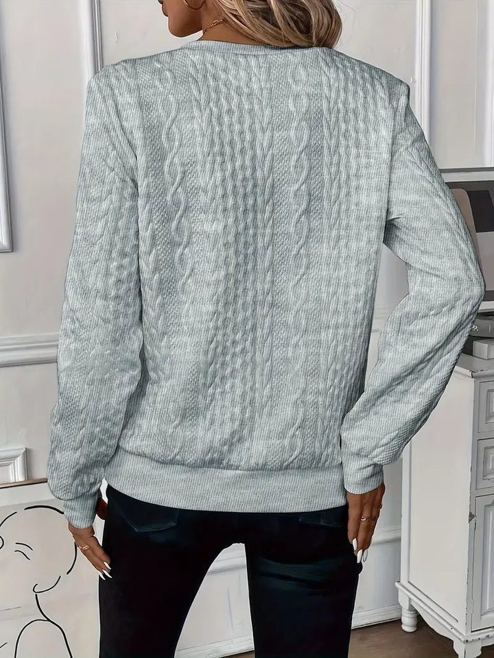 Karoline – Maglione Elegante e Comodo Con Zip