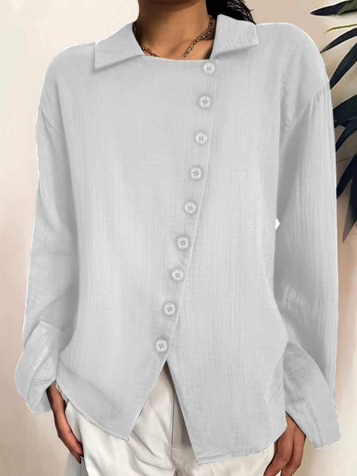 Paige - Camicia Maniche Lunghe Con Bottoni