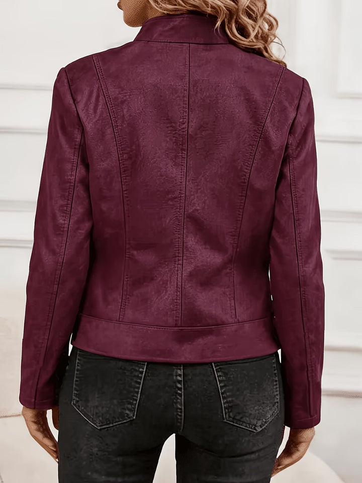 Amina - Long Sleeve Zip-Up Jacket