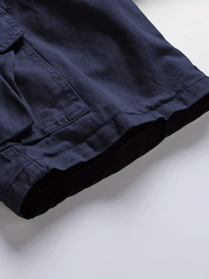 Mauro - Pantaloncini Eleganti Con Tasche Multipli