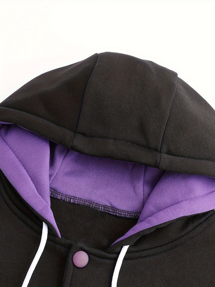 Askhat - Giacca Da Baseball A Maniche Lunghe Con Cappuccio