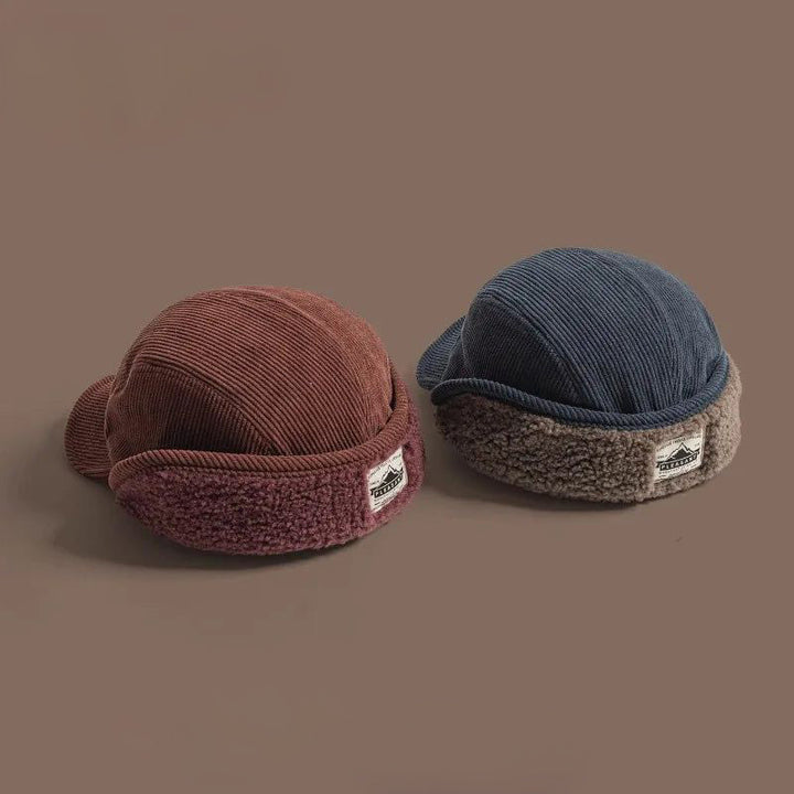 CozyFlaps - Berretto a Coste con Paraorecchie