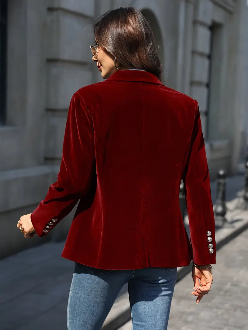 Elīna - Blazer Alla Moda In Velluto