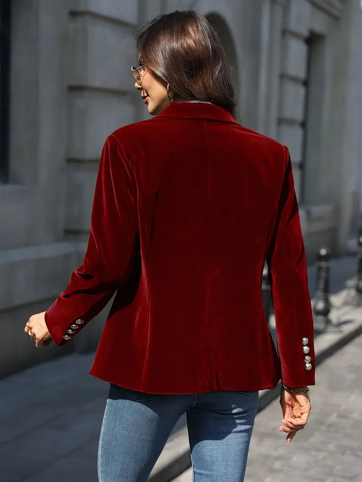 Elīna - Blazer Alla Moda In Velluto