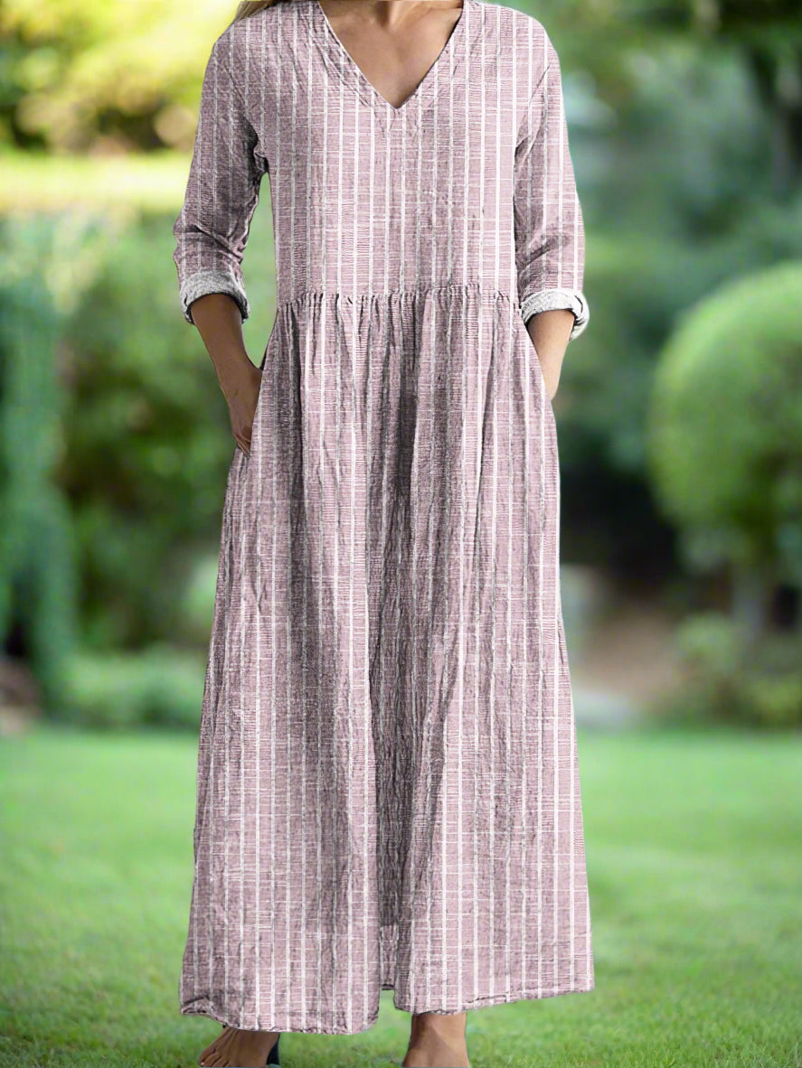 Gregoria - Abito Casual A Righe